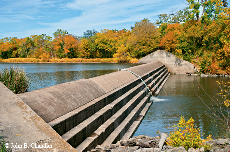 Fort Parker dam